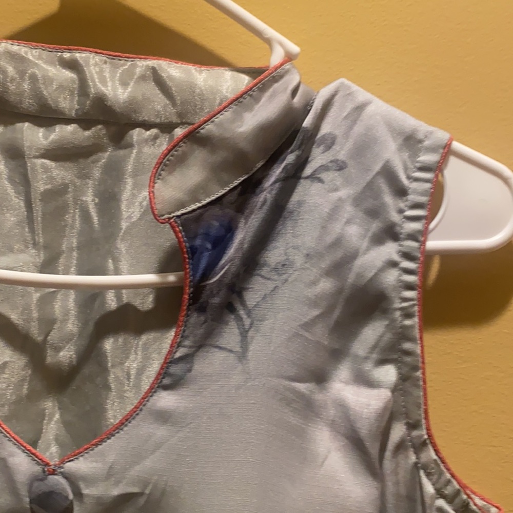 Grey/silver Frock suit (indian wear) - Picture 2 of 3